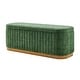 preview thumbnail 2 of 27, NPD Furniture Clinton Chenille Storage Bench