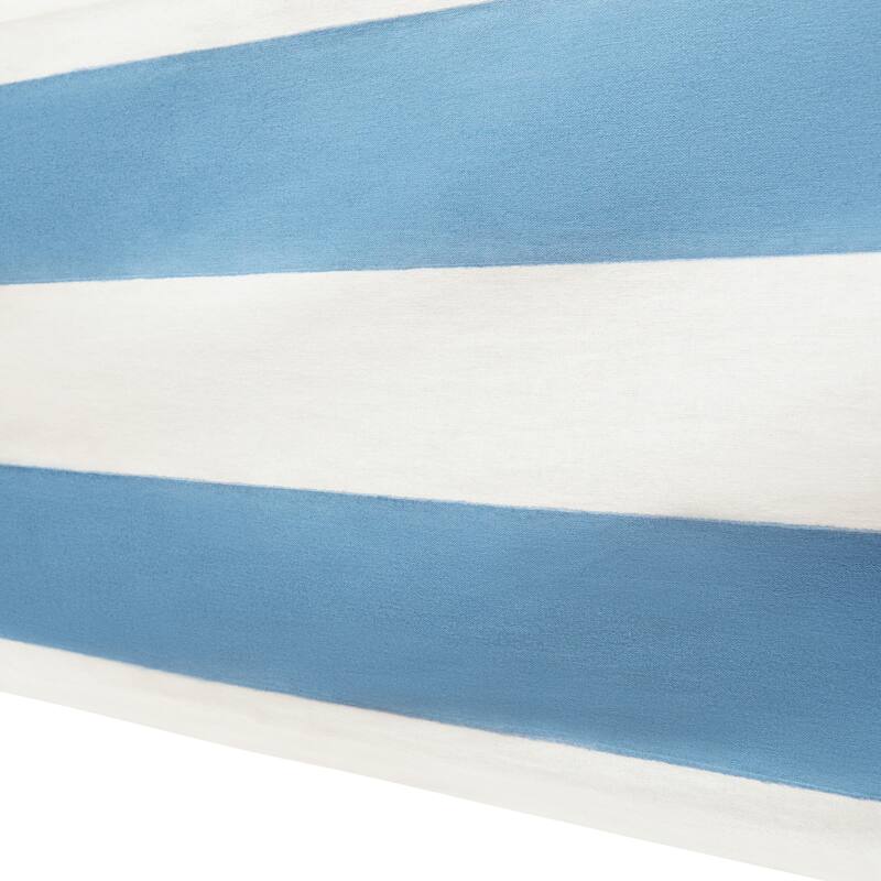 Couleur Nature St. Tropez Tablecloth - Blue Stripes - 59" x 59"