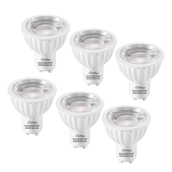 550 Lumens Daylight GU10 Base LED Bulb Light 5.5W 50W Halogen Bulb Equivalent 