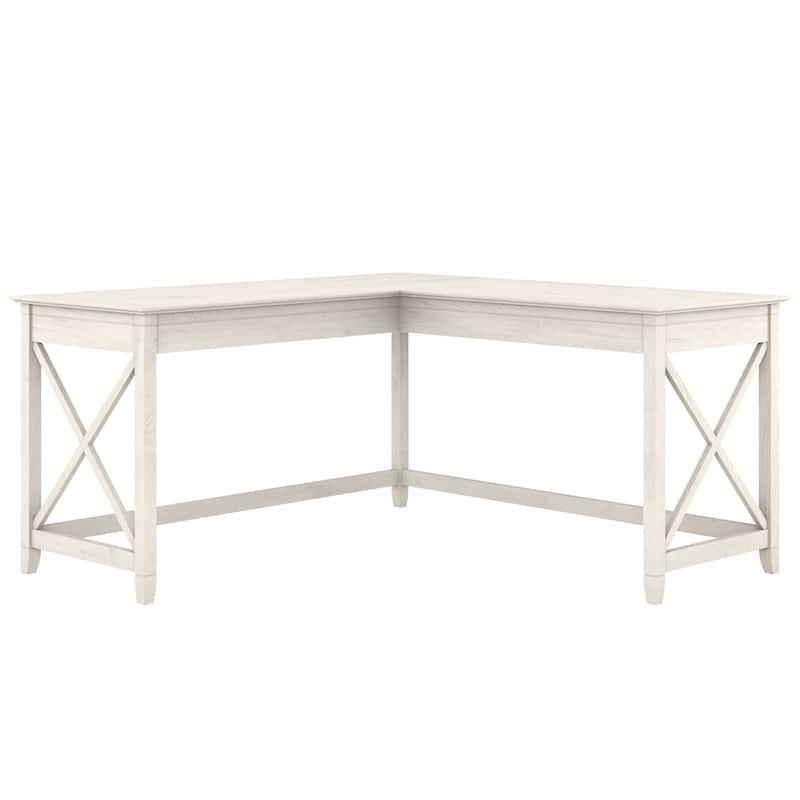 Key West 60W L Shaped Desk for Home Office by Bush Furniture