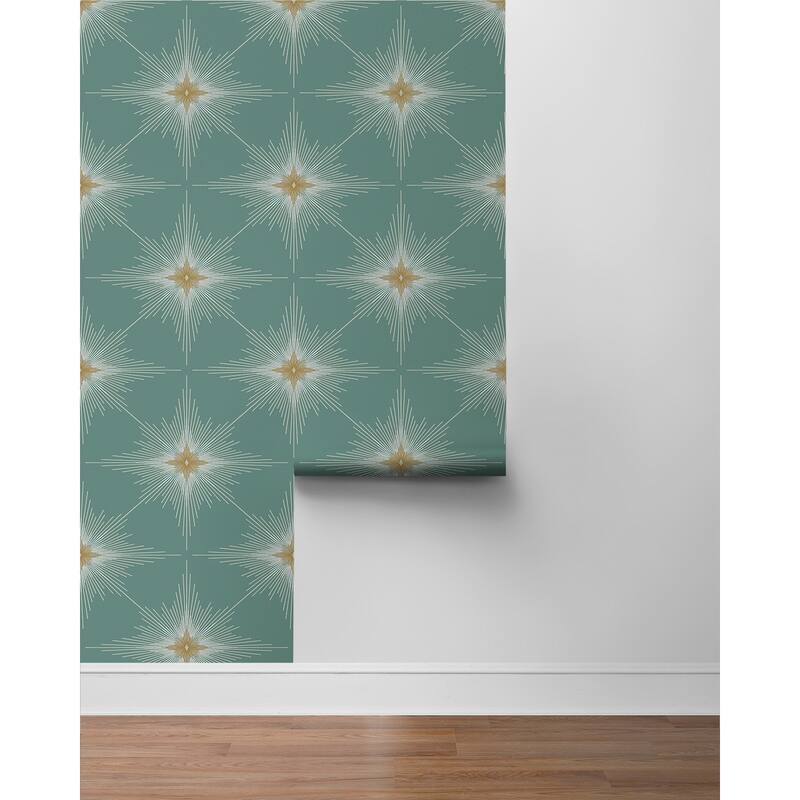 Seabrook Designs North Star Non-Woven Unpasted Wallpaper