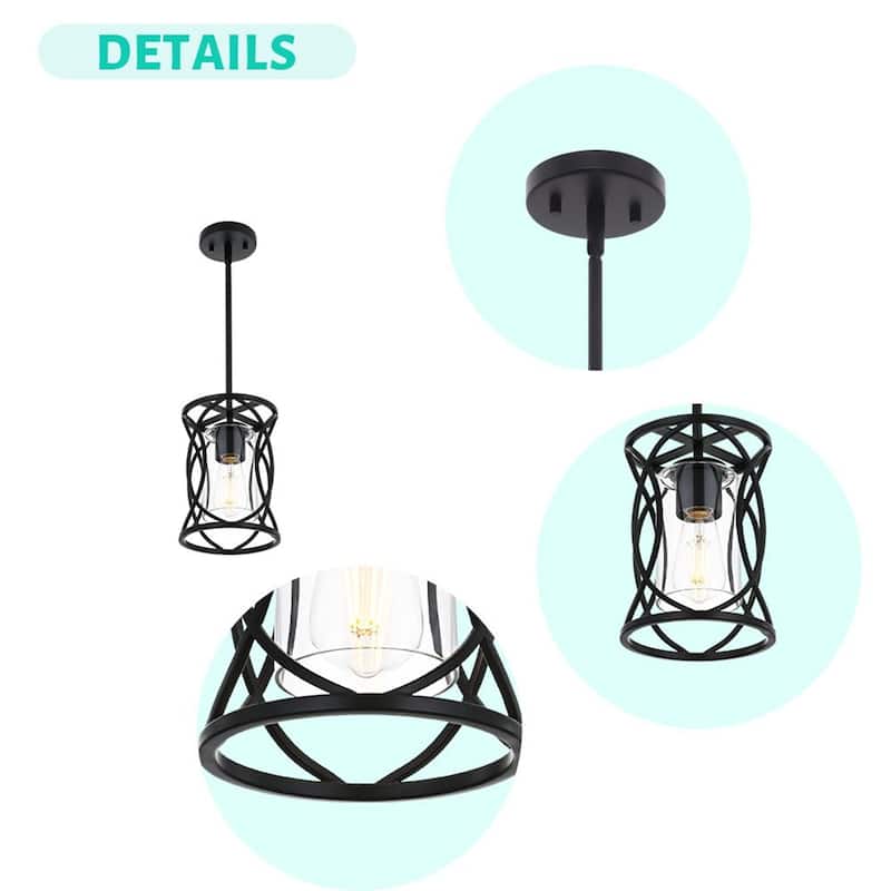Single-Light Modern Industrial Pendant Light