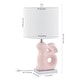 preview thumbnail 15 of 36, SAFAVIEH Ruby Synthetic Rabbit 19-Inch Ceramic Home Accent - 10.3" x 10" x 19"