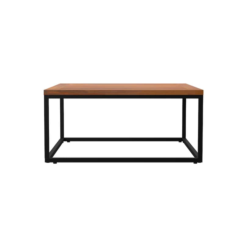 SEI Furniture Tara Square Acacia Wood Coffee Table