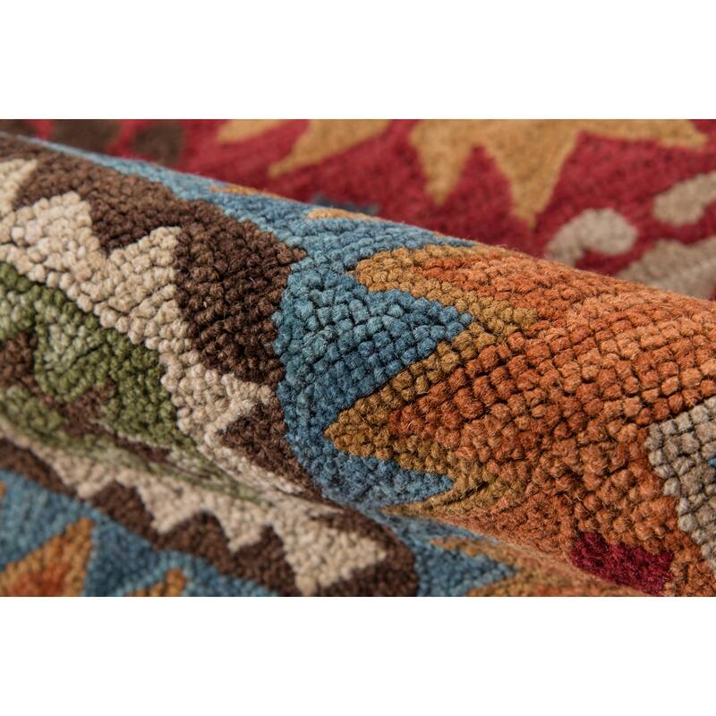 Momeni Tangier Hand Tufted Wool Geometric Area Rug