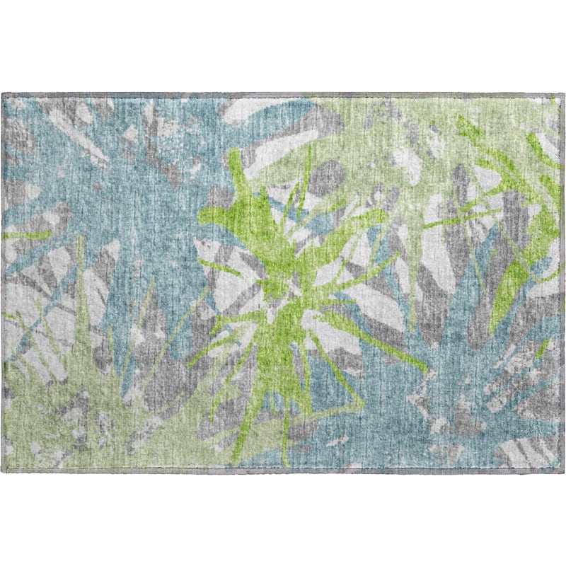 Premium Washable Super Soft Abstract Starburst Mayfield Rug