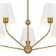 preview thumbnail 7 of 9, Crystorama Lighting Group XAV-B9315 Xavier 5 Light 28" Wide Chandelier