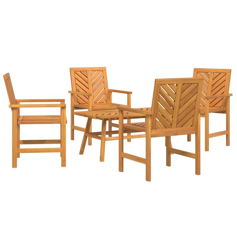vidaXL 3/4/5 Piece Garden Lounge Set Solid Wood Acacia