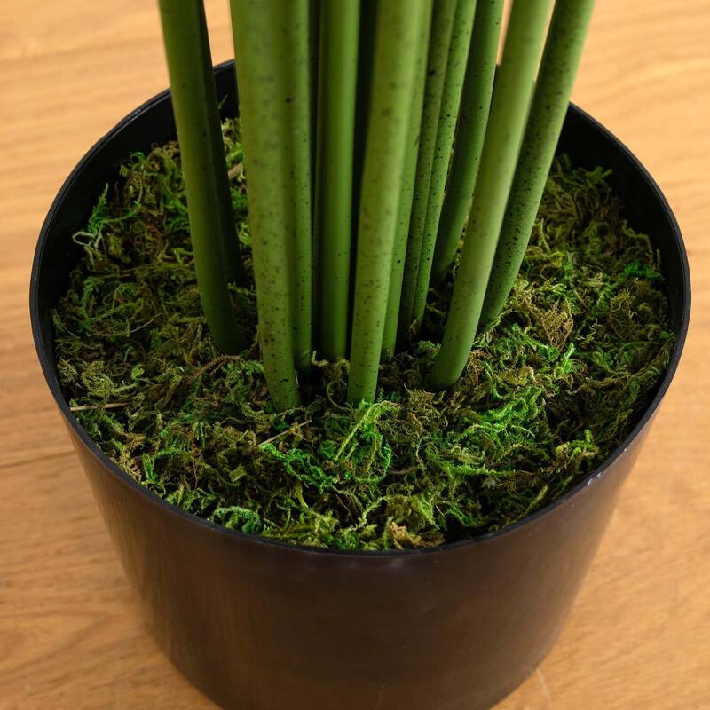 Artificial Paradise Palm Potted Tree - 9' - Green
