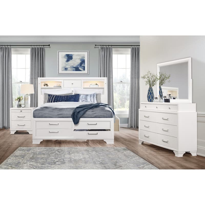Nightstand with 3 Drawers