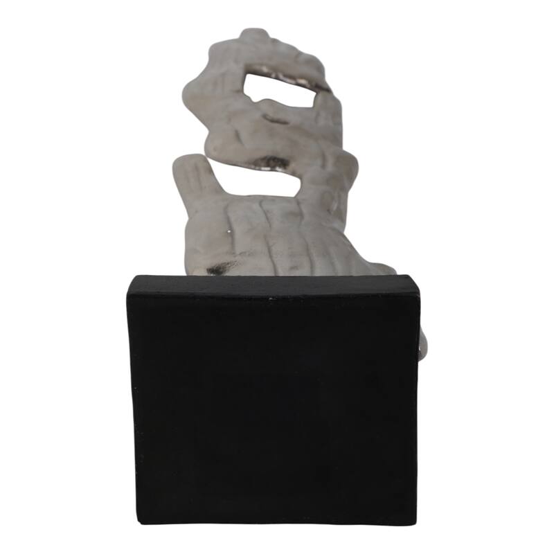 Metal Acrylic Sculpture Post Modern Decorative Figurine for Home Decor