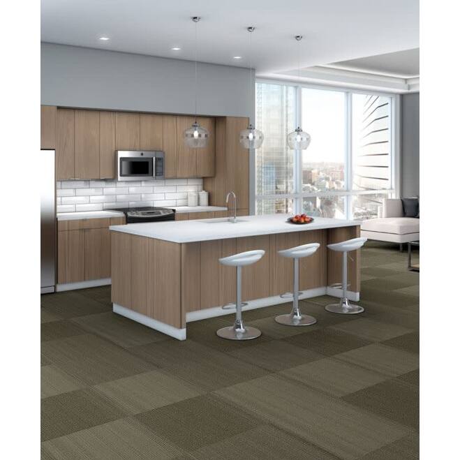 Shaw Philadelphia Commercial Practical 24" x 24" Glue Down Carpet Tile