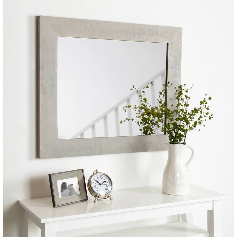 Kate and Laurel Garvey Wood Framed Wall Mirror