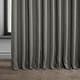 preview thumbnail 16 of 160, Exclusive Fabrics Textured Faux Linen Extra Wide Room Darkening Curtains for Bedroom & Living Room Curtains (1 Panel)