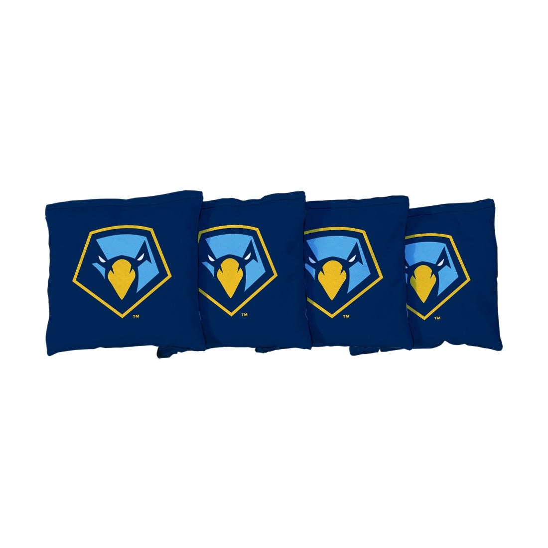 Point Skyhawks Blue Cornhole Bags