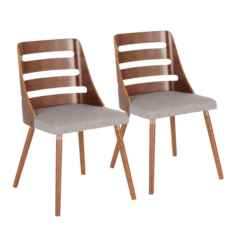 Carson Carrington Oglala Dining/Accent Chair with Tapered Wood Legs (Set of 2)
