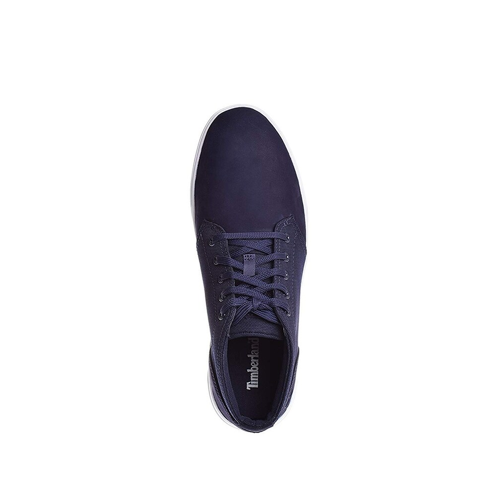 timberland men's groveton ltt chukka leather & fabric sneaker