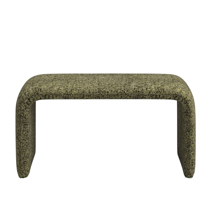 Maratea Round Arm Accent Chair and Ottoman by iNSPIRE Q Modern