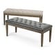 preview thumbnail 7 of 78, WYNDENHALL Hopewell 48 inch Wide Traditional Rectangle Ottoman Bench