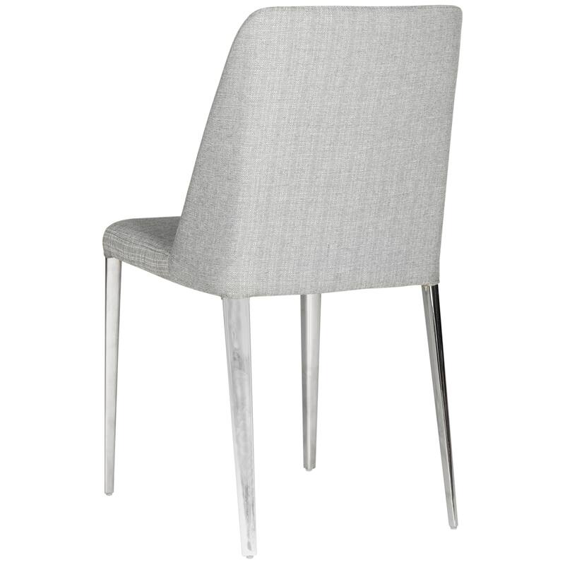 SAFAVIEH Haruko Mid Century Dining White Dining Chair (Set of 2) - 22.5" x 17.8" x 34.8" - 23Wx18Dx35H