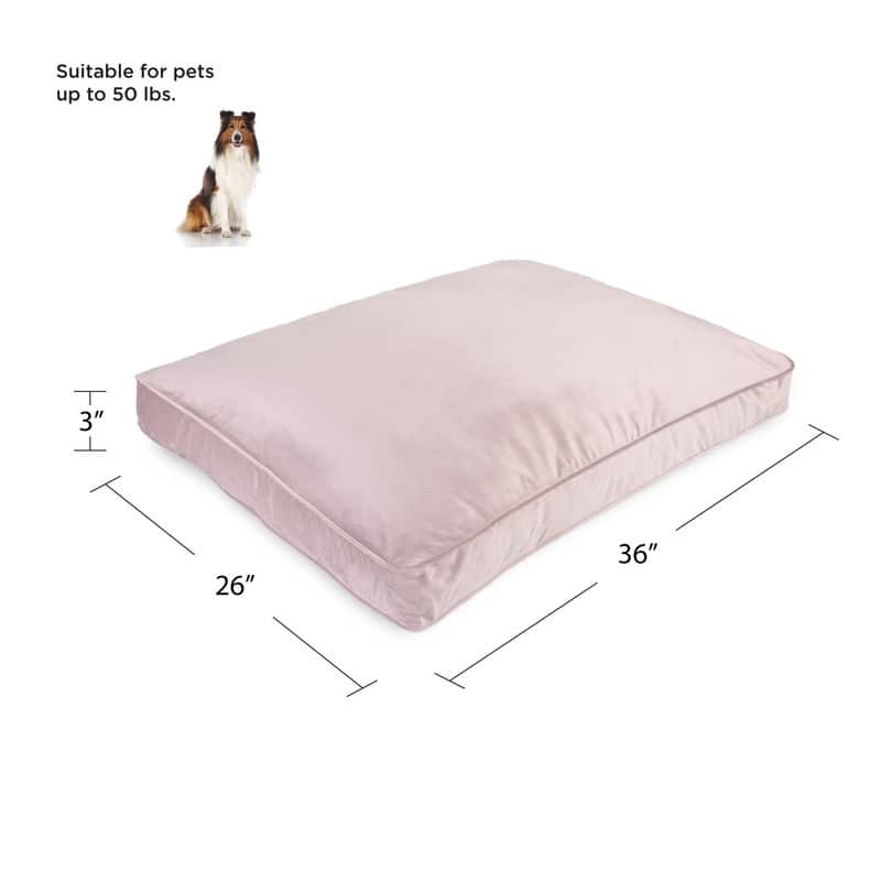 Sherry Kline Double Sided Velvet Dog Bed, Small, Medium, & Large Pets
