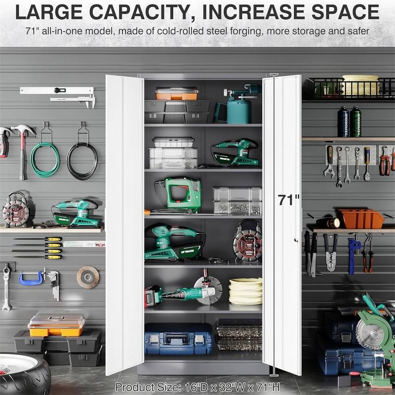 Storage Cabinet with Doors