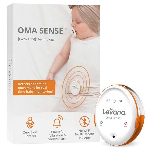 Oma Sense Portable Baby Breathing Movement Monitor with Vibrations and Audible Alerts Designed to Stimulate Baby - Bed Bath & Beyond - 40356595 Oma Sense Portable Baby Breathing Movement Monitor with Vibrations and Audible Alerts Designed to Stimulate Baby - Bed Bath & Beyond - 40356595