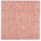 preview thumbnail 68 of 123, SAFAVIEH August Shag Veroana Solid 1.5-inch Thick Rug 6'7" Square - Rose - Square