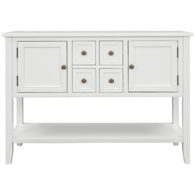 Buffet Sideboard with Bottom Shelf