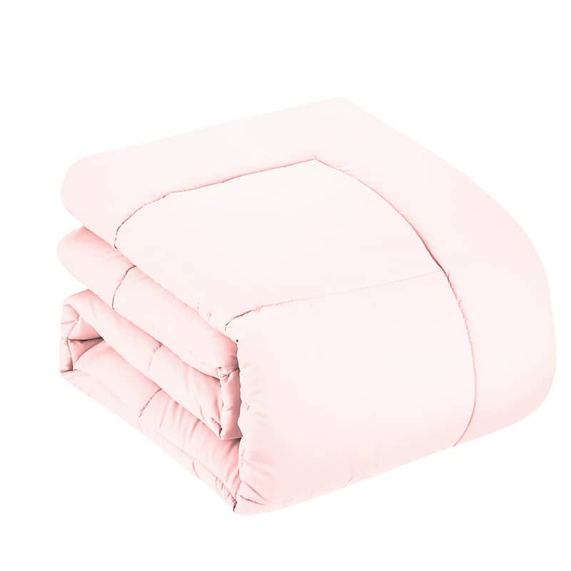 Sweet Home Collection Luxury Solid Bed-In-a-Bag with Sheet Set