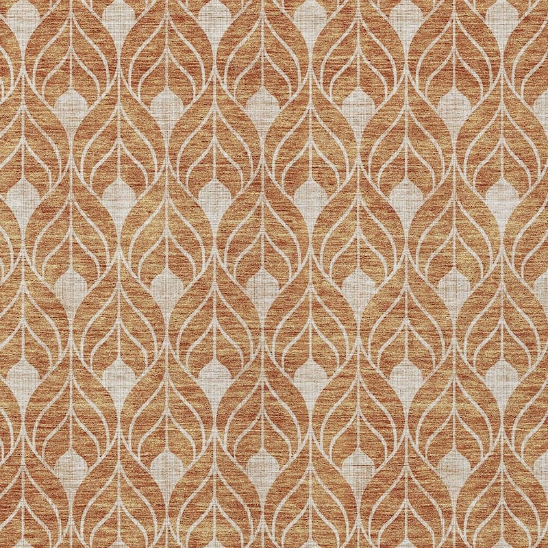HomeRoots Geometric Transitional Rectangle Outdoor Rug