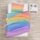 preview thumbnail 4 of 7, Lush Decor Rainbow Ombre Quilt Set