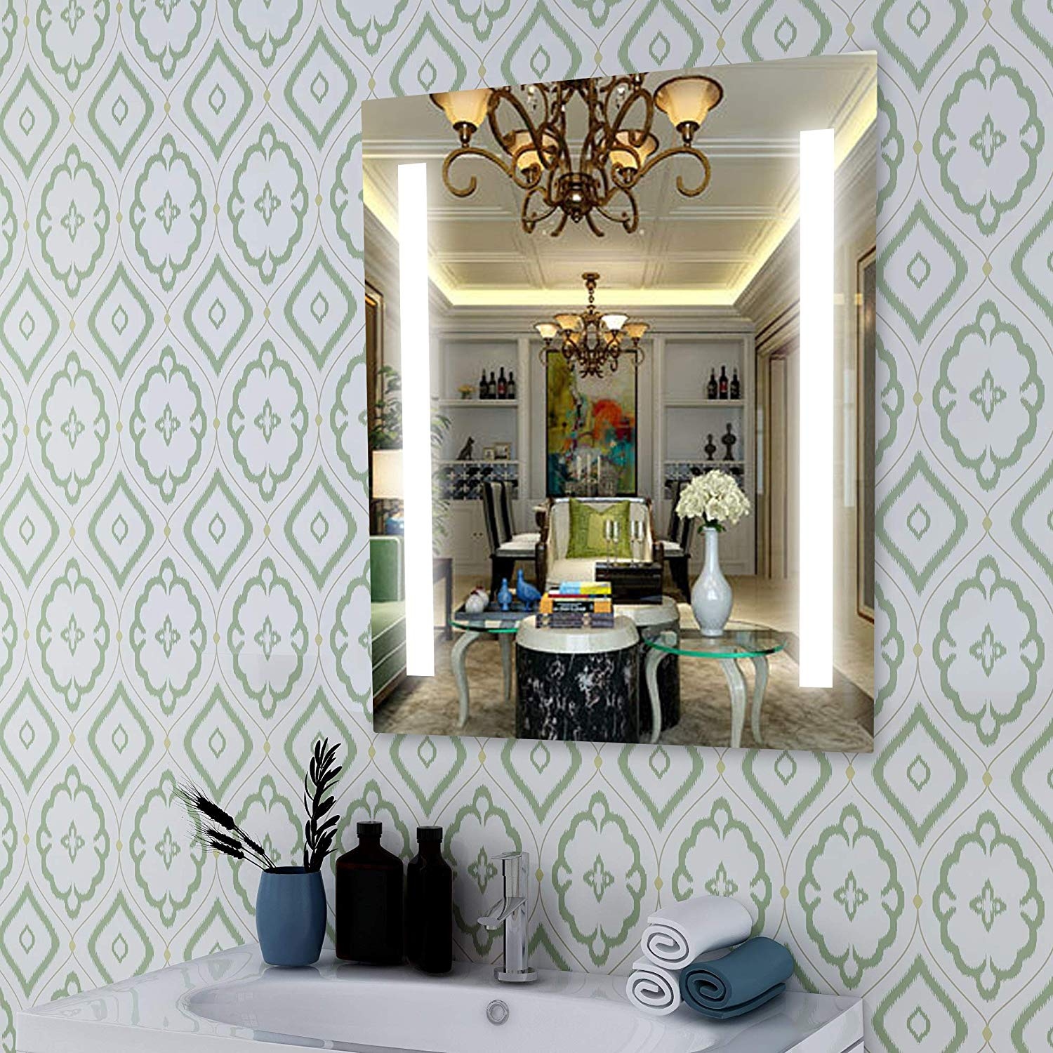 Vanity art cheap led mirror
