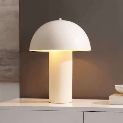 SAFAVIEH Masson 22-inch Ceramic Table Lamp (LED Bulb Included) - 16"W x 16"D x 22"H
