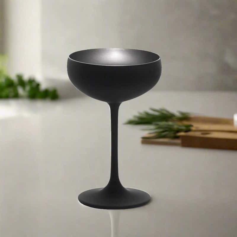 Stolzle Lausitz Set of 6 Olympia Champagne Coupe Glasses