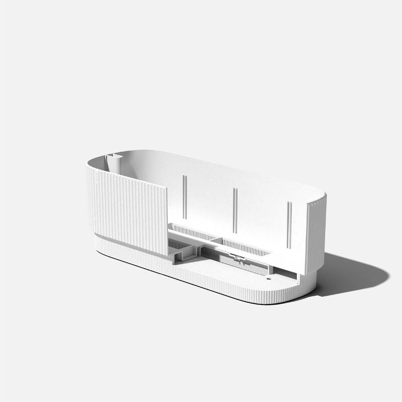 Veradek Demi Series 42'' Self-Watering Plastic Garden Bed