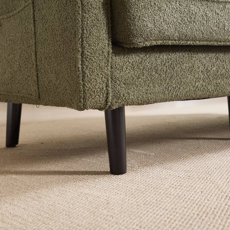 Multifunctional 2-Seater Loveseat Couch with USB & Charging Ports, Sofa Couch Lounge Sofa with Armrests