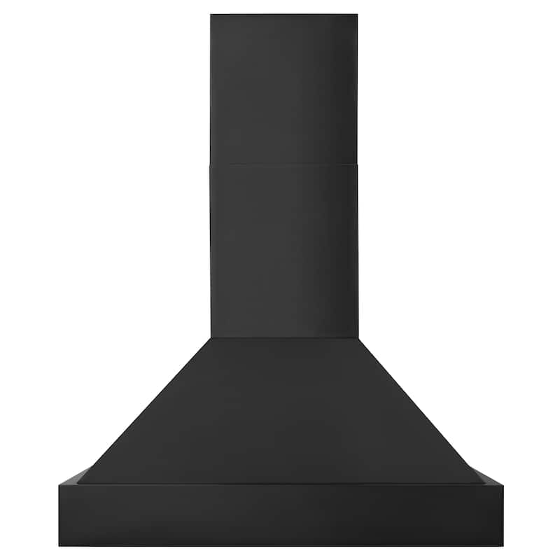 ZLINE Vent Black Stainless Steel Wall-mounted Range Hood - On Sale ...
