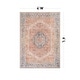 preview thumbnail 29 of 102, Medallion Flat Pile Washable Rug – Pet Friendly, Non-Slip, Perfect for Entryway, Living Room, and Bedroom