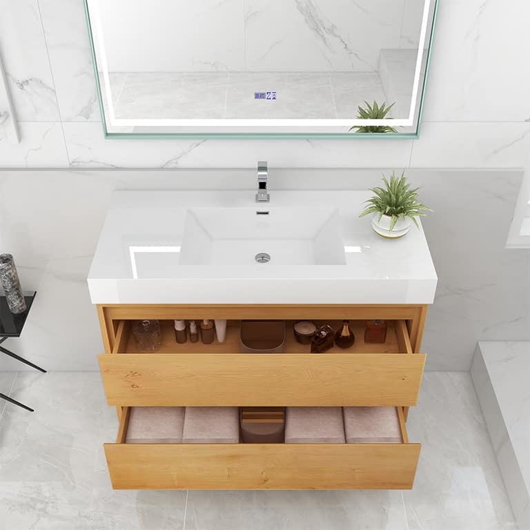 Morava 42" Floating Vanity with Single Sink - 42