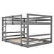 preview thumbnail 15 of 18, Multifunction Full Over Full Bunk Bed With Ladder And Solid Construction