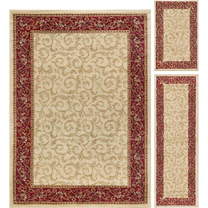Rhythm Transitional Oriental Indoor Area Rug