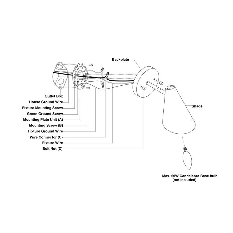 Bellevue VXBF73544 Fame 7" Tall Bathroom Sconce