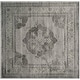 preview thumbnail 45 of 57, SAFAVIEH Vintage Ritienne Oriental Distressed Viscose Rug 6' Square - Grey/Multi - Square