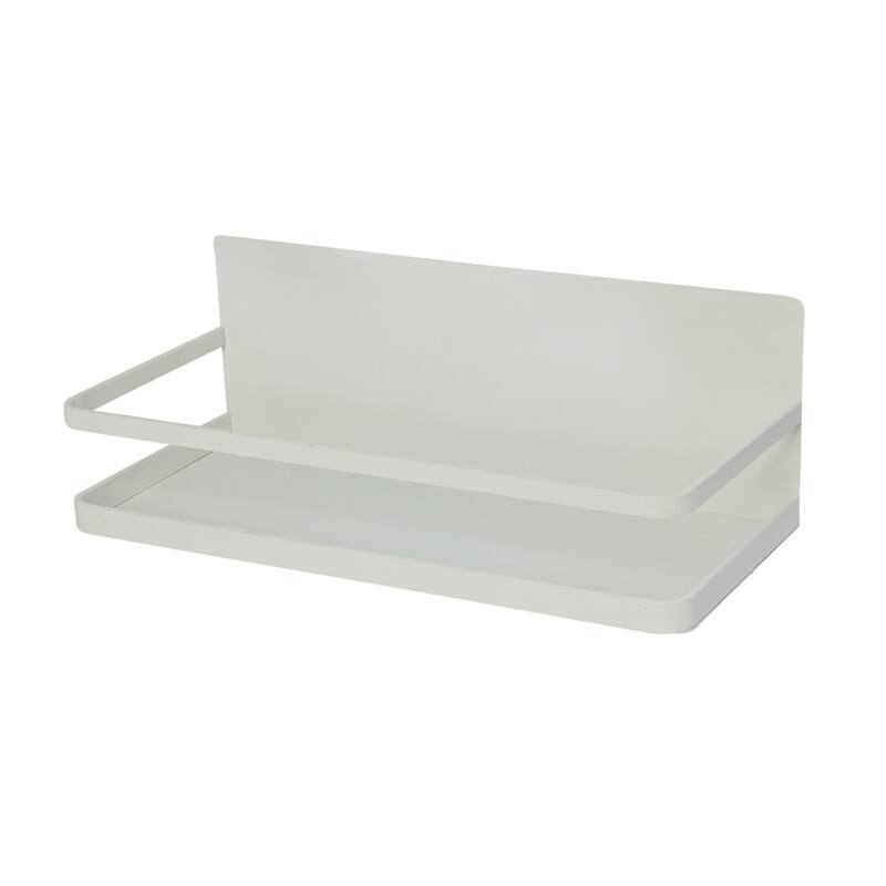 Household Essentials Metal Magnetic Spice Organizer - 9.6"L x 4.5"W x 3.4"H - White