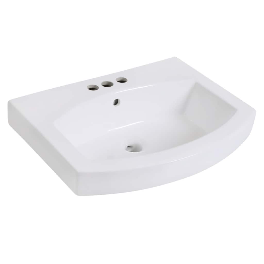 Kingston Brass EV2418W34 Inflection 24" Specialty Ceramic Console