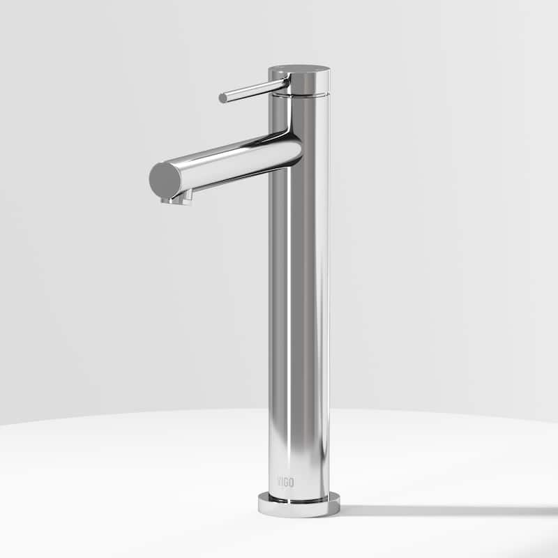 VIGO Jewel 11" H Single Handle Single Hole Vessel Bathroom Faucet
