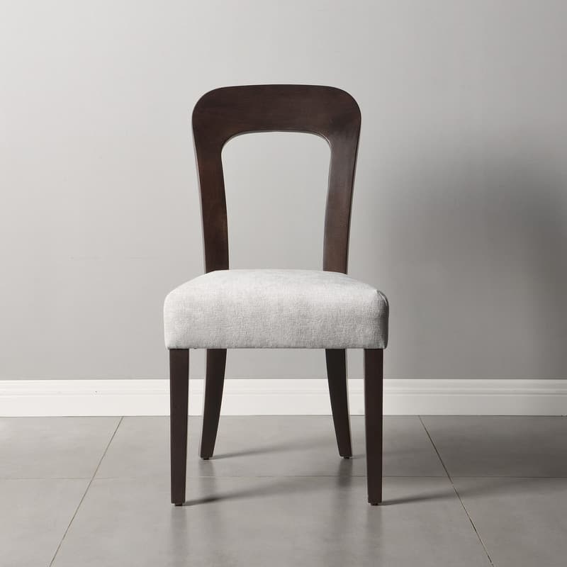 Spruce & Spring Dining Chairs Upholstered Kitchen Side Chairs with Solid Wood Legs