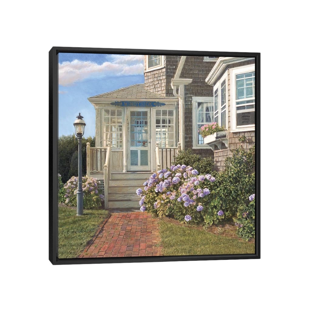 iCanvas "Windy Side" by Tom Mielko Framed Canvas Print