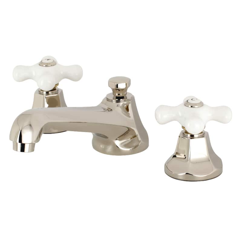 Metropolitan 8 in. Widespread Bathroom Faucet - Polished Nickel
